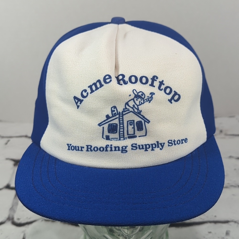 Acme Rooftop Snapback Vintge Hat Adjustable Ball Cap